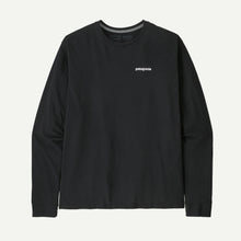 Load image into Gallery viewer, PATAGONIA L/S HOME WATER TROUT RESPONSIBILI-TEE BLACK MENS SHIRT