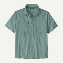 Load image into Gallery viewer, PATAGONIA SHORT SLEEVED SELF-GUIDED SUN SHIRT BUTTON DOWN MENS TOP