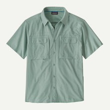Load image into Gallery viewer, PATAGONIA SHORT SLEEVED SELF-GUIDED SUN SHIRT BUTTON DOWN MENS TOP