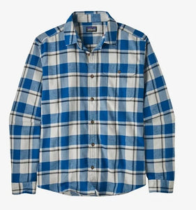 PATAGONIA LONG SLEEVE LIGHTWEIGHT FJORD FLANNEL SHIRT MENS BUTTON DOWN