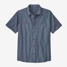 Load image into Gallery viewer, PATAGONIA BACK STEP SHORT SLEEVE BUTTON DOWN MENS SHIRT