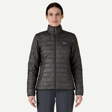Load image into Gallery viewer, PATAGONIA NANO PUFF BLACK WOMENS JACKET