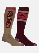 Load image into Gallery viewer, BURTON WEEKEND MIDWEIGHT 2 PACK MENS SOCKS
