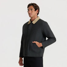 Load image into Gallery viewer, ROARK OPEN ROADS WAXED CANVAS JACKET ONYX MENS JACKET
