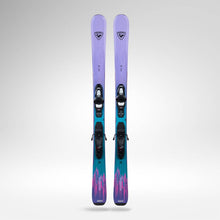 Load image into Gallery viewer, ROSSIGNOL SOUL JR SKIS + KID 4 GW BINDING JUNIOR SKI PACKAGE