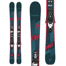 Load image into Gallery viewer, ROSSIGNOL EXPERIENCE PRO W/ KID-X 4 BINDING JUNIOR SKI PACKAGE