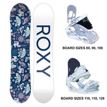 Load image into Gallery viewer, ROXY POPPY PACKAGE JUNIOR GIRLS SNOWBOARD