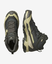 Load image into Gallery viewer, SALOMON X ULTRA 5 MID GORE-TEX PEAT/GRAY GREEN MENS HIKING SHOES