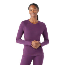 Load image into Gallery viewer, SMARTWOOL CLASSIC THERMAL MERINO BASE LAYER CREW BOXED WOMENS TOP
