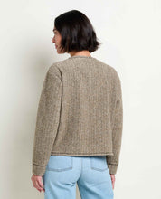 Load image into Gallery viewer, TOAD&CO CABINSIDE FLEECE CARDIGAN HONEY BROWN WOMENS CARDIGAN