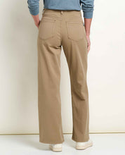Load image into Gallery viewer, TOAD&CO TAMARACK WIDE LEG JEAN KHAKI WOMENS PANT