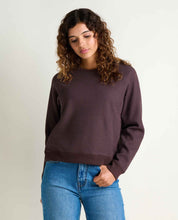 Load image into Gallery viewer, TOAD&CO BITTERROOT LONG SLEEVE PULLOVER RAISIN WOMENS SWEATSHIRT