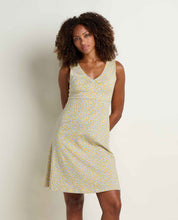 Load image into Gallery viewer, TOAD&CO ROSEMARIE TANK DRESS GOLD PRINT WOMENS DRESS