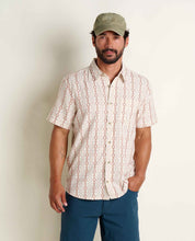 Load image into Gallery viewer, TOAD&CO TREESCAPE SALT SHORT SLEEVE BUTTON DOWN MENS SHIRT