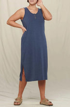 Load image into Gallery viewer, TOAD&CO PIRU HENLEY MIDI TANK WOMENS DRESS