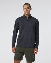 Load image into Gallery viewer, VUORI PONTO HALF ZIP MOCK NECK CHARCOAL HEATHER MENS SWEATSHIRT