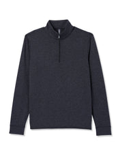 Load image into Gallery viewer, VUORI PONTO HALF ZIP MOCK NECK CHARCOAL HEATHER MENS SWEATSHIRT
