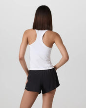 Load image into Gallery viewer, VUORI SURGE SEAMLESS TANK WHITE WOMENS TANK TOP