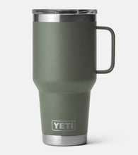Load image into Gallery viewer, YETI RAMBLER 30OZ TRAVEL MUG WITH STRONGHOLD LID