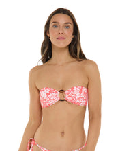 Load image into Gallery viewer, BODY GLOVE BLOOMS IRENE BANDEAU WOMENS SWIMWEAR TOP