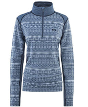 Load image into Gallery viewer, KARI TRAA MAUD HALF ZIP WOMENS BASE LAYER TOP