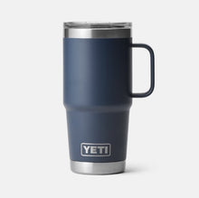 Load image into Gallery viewer, YETI RAMBLER 20OZ TRAVEL MUG WITH STRONGHOLD LID