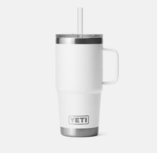 Load image into Gallery viewer, YETI RAMBLER 25OZ STRAW MUG