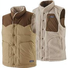 Load image into Gallery viewer, PATAGONIA MENS REVERSIBLE BIVY DOWN VEST