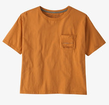 Load image into Gallery viewer, PATAGONIA &#39;73 SKYLINE ORGANIC EASY CUT POCKET WOMENS T-SHIRT
