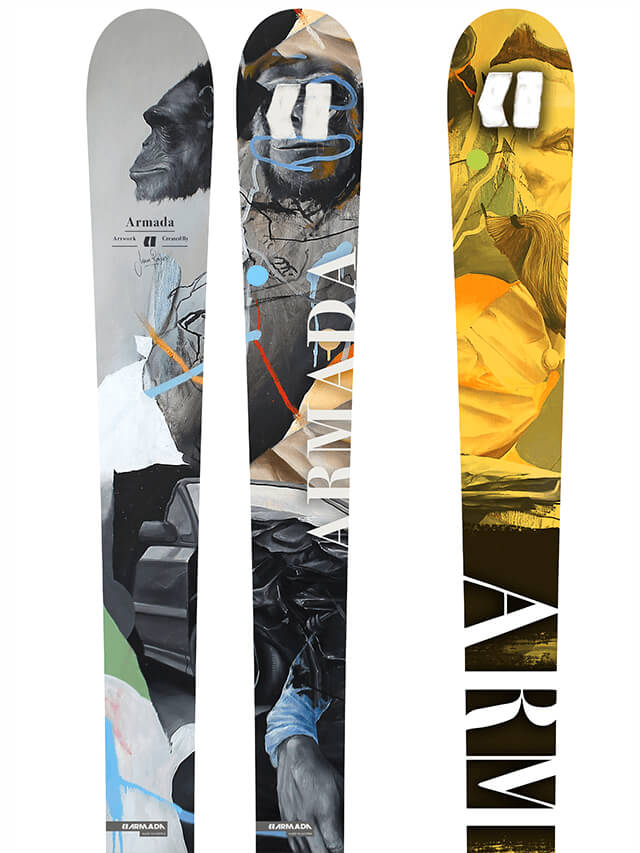 ARMADA ARV 84 MENS SKIS 156CM 170CM Moguls In Mocean