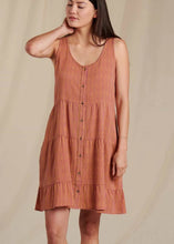 Load image into Gallery viewer, TOAD&CO MANZANA TIERED SLEEVELESS WOMENS DRESS