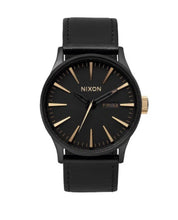 Load image into Gallery viewer, NIXON SENTRY LEATHER WATCH