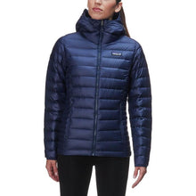Load image into Gallery viewer, PATAGONIA DOWN SWEATER HOODY JACKET WOMENS