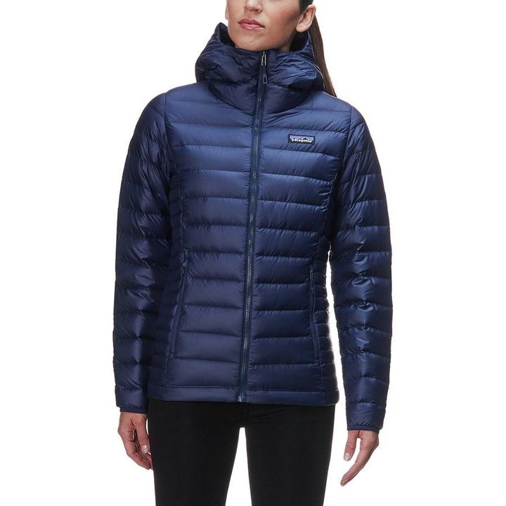 Patagonia women's down sweater hoody navy outlet