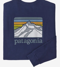 Load image into Gallery viewer, PATAGONIA LINE LOGO RIDGE RESPONSIBILI-TEE LONG SLEEVE MENS T-SHIRT