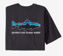Load image into Gallery viewer, PATAGONIA HOME WATER TROUT ORGANIC MENS T-SHIRT