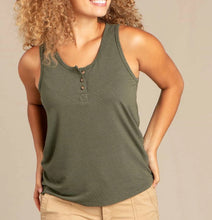 Load image into Gallery viewer, TOAD&CO PIRU HENLEY WOMENS TANK TOP