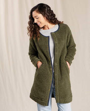 Load image into Gallery viewer, TOAD&CO SESPE SHERPA WOMENS COATIGAN