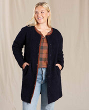 Load image into Gallery viewer, TOAD&CO SESPE SHERPA WOMENS COATIGAN