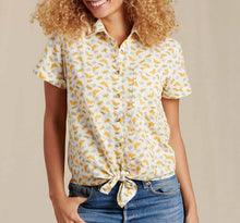 Load image into Gallery viewer, TOAD&CO WILLET TIE SHORT SLEEVE WOMENS BUTTON DOWN