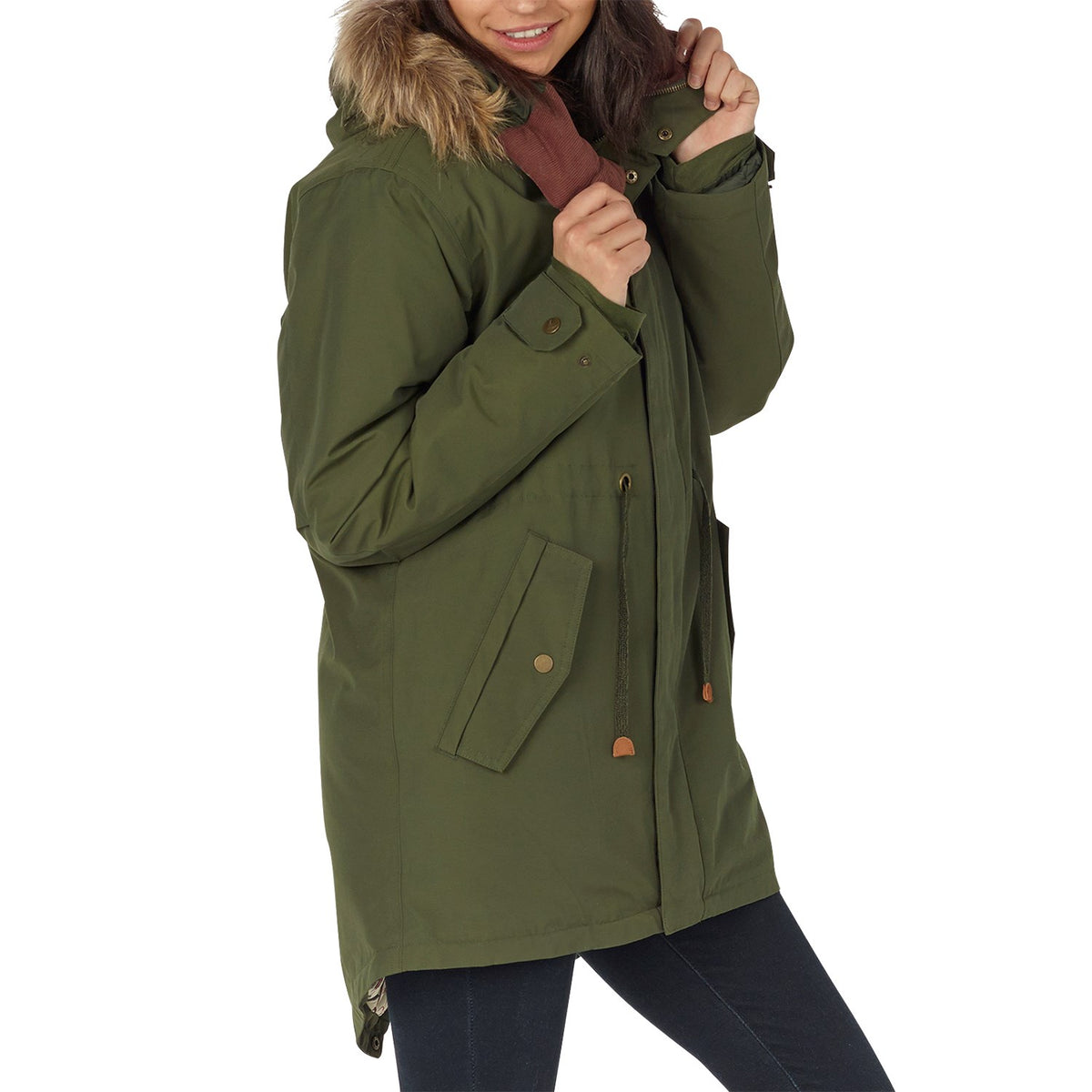 BURTON SAXTON WOMENS PARKA – Moguls In Mocean
