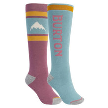 Load image into Gallery viewer, BURTON WEEKEND MIDWEIGHT 2 PACK WOMENS SOCKS