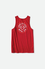 Load image into Gallery viewer, BRIXTON CREST MENS TANK TOP