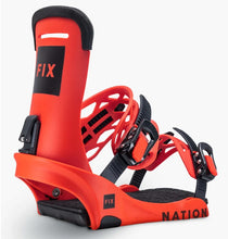Load image into Gallery viewer, FIX NATION SNOWBOARD BINDINGS