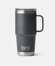Load image into Gallery viewer, YETI RAMBLER 20OZ TRAVEL MUG WITH STRONGHOLD LID