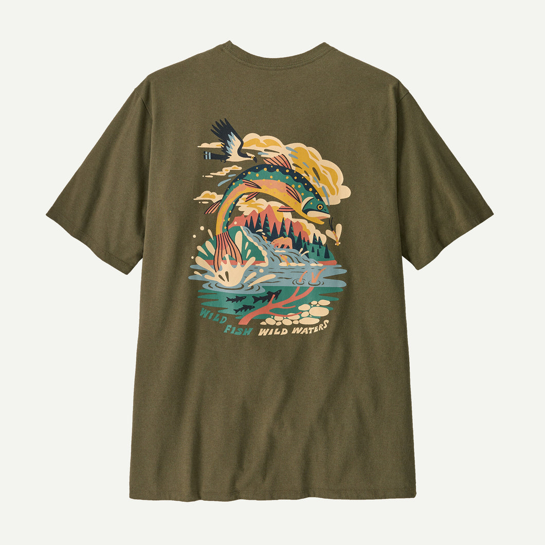 PATAGONIA TAKE A STAND RESPONSIBILI-TEE MENS T-SHIRT