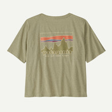 Load image into Gallery viewer, PATAGONIA '73 SKYLINE EASY CUT RESPONSIBILI-TEE WEATHERED STONE WOMENS T-SHIRT

