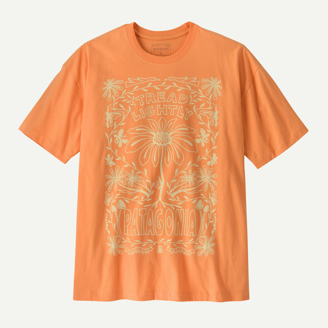 PATAGONIA TREAD LIGHTLY OVERSIZED ORGANIC WOMENS T-SHIRT