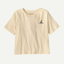 Load image into Gallery viewer, PATAGONIA PROTECT RAINFORESTS EASY CUT UNDYED NATURAL WOMENS T-SHIRT
