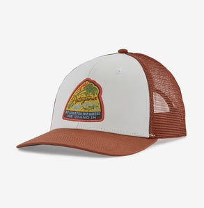 PATAGONIA TAKE A STAND TRUCKER HAT